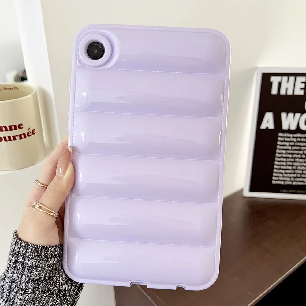Shockproof Jelly Color Wavy Soft TPU Tablet Case