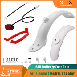 1 Set Electric Scooter Fender Kit For Xiaomi M365/M365 Pro Rear Mudguard Back Hook Support Brake Light With Screws Accessories