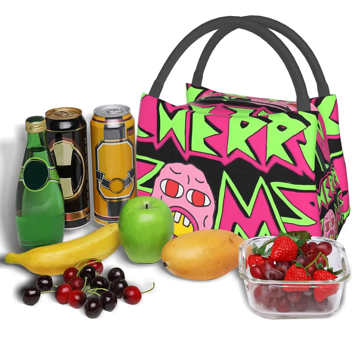 Cherry Bomb Portable insulation bag for Cooler Thermal Food Office Pinic Container