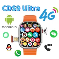 4G Smartwatch CDS9 Rotary Pull Camera GPS WIFI Heart Rate Tracker 256GB storage Download app Sports Watch 1