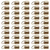 50 Pieces Keychain Split Ring Key Fob Hardware for Key Lanyard Key Chain Making 1