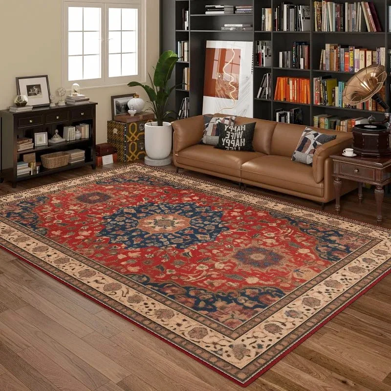 【まろ】くすみレッド　グレー　ヴィンテージトルコラグ　No.508 Delightful Distressed | Vintage Oriental Rug | Turkish