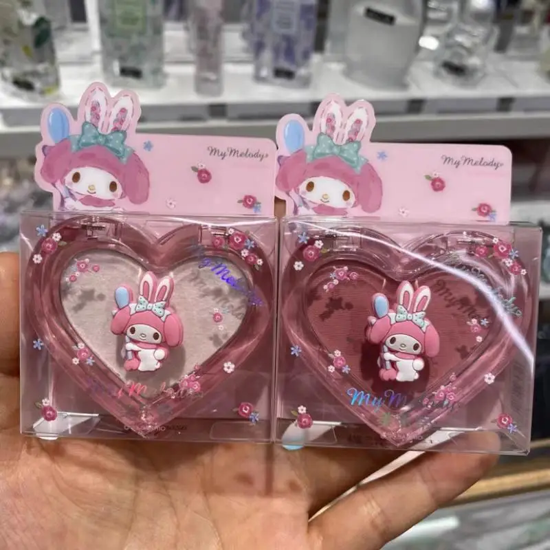 

Miniso Sanrioed Anime Cartoon My Melody Blush Ins Girly Heart Kawaii Sparkling Highlight Eye Shadow Beauty Tool Holiday Gifts