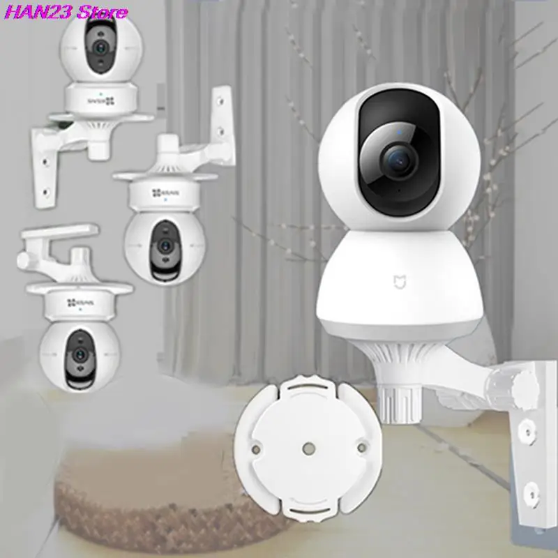 White Tapo C200 Smart Camera Wall Mounting Base 1PC TL70 Accessories Screw Bag Ceiling Hanging Upside Down For Tplink C210 dome camera bracket camera screw adapter