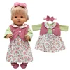 35 Cm Baby Doll Pink Clothes Trousers Fit 38cm Doll Nenuco Ropa Y Su Hermanita Coat Pants 4