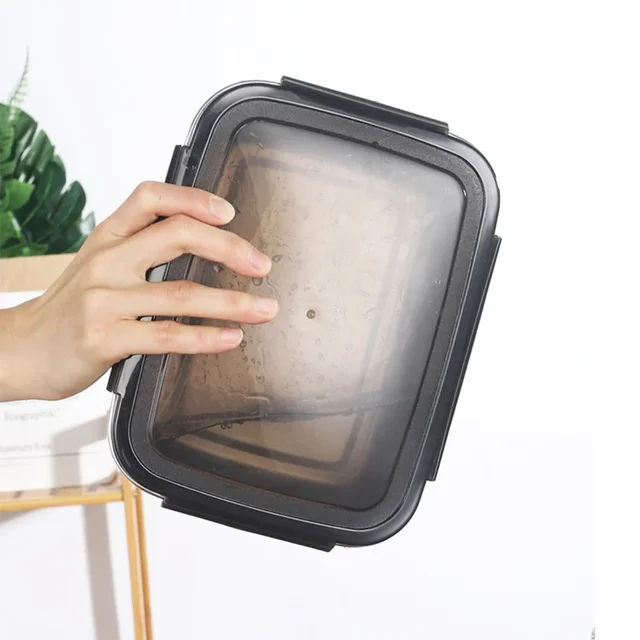 Boîte à Bento à déjeuner en acier inoxydable 304, réfrigérateur familial, conteneurs de stockage des aliments, boîtes à déjeuner portables en plein air, 7 tailles au choix, 1 pièce 3