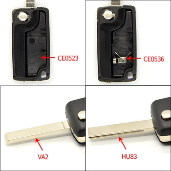 Custodia di ricambio per coperture chiave a distanza per auto Okey per Peugeot 107 207 307 308 407 per Citroen C2 C3 C4 HU83/VA2 lama CE0523 CE0536 5 Custodia di ricambio per coperture chiave a distanza per auto Okey per Peugeot 107 207 307 308 407 per Citroen C2 C3 C4 HU83/VA2 lama CE0523 CE0536 - Custodia di ricambio per coperture chiave a distanza per auto Okey per Peugeot 107 207