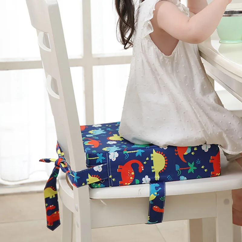 Booster Seat For Dining Table Dining Chair Heightening Cushion Adjustable Highchair  Booster Seat With Straps For Baby Toddler - Seat Liners - AliExpress