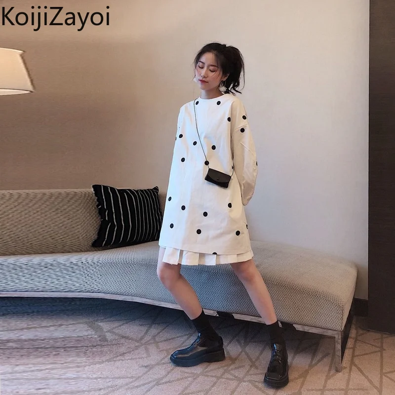 Рисунок 5 - Женское прямое платье в горошек