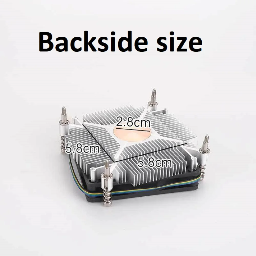 DC 12V Air CPU Heatsink Cooling Fan 92mm CPU Cooler TDP 95W Heat Dissipation For Intel LGA 1155 1156 1151 1150