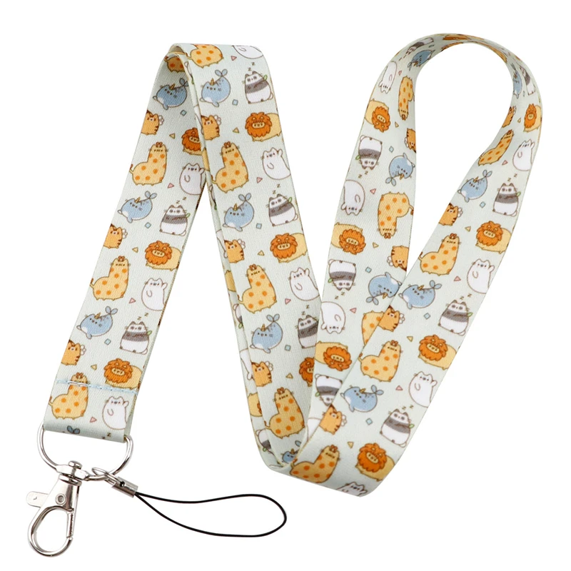 thumbnail image 1 of Lindos gatitos gatos arte dibujos animados anime moda cordones autobús identificación nombre trabajo tarjeta titular accesorios decoraciones niños regalos, 1 of 5