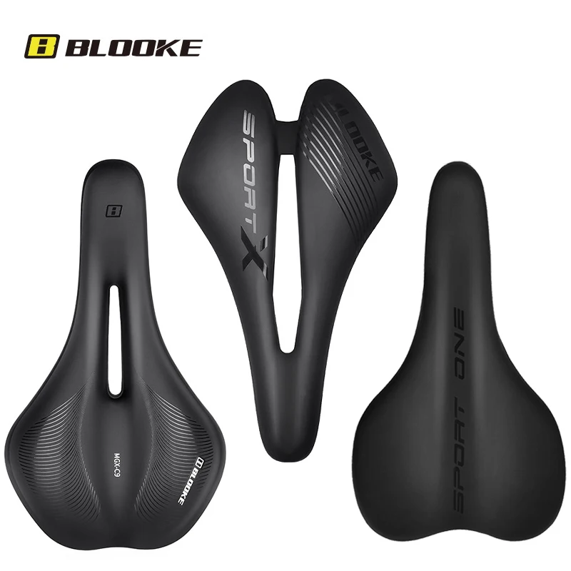 

Велосипедное Сиденье с эффектом памяти TBM, мягкое утолщенное сиденье для езды на горном велосипеде