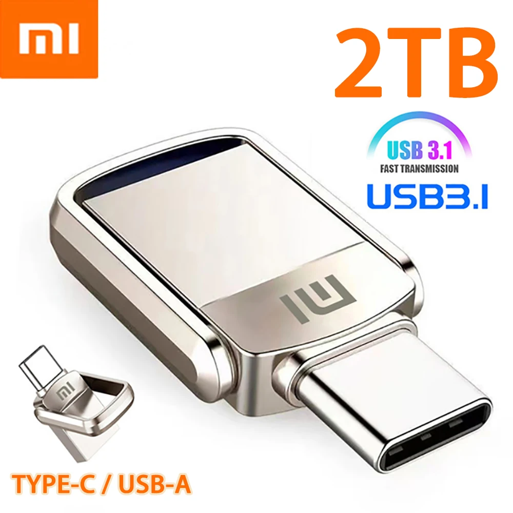Chiavetta Xiaomi 2TB Dual Use, USB Type-C per PC e Smartphone