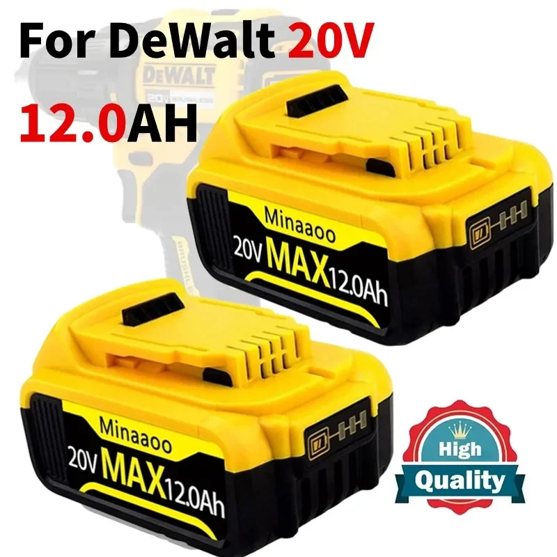 

New Upgrade DCB200 20V 8.0Ah Lithium Replacement Battery For Dewalt 18V DCB184 DCB200 DCB182 DCB180 DCB181 DCB182 DCB201 DCB206