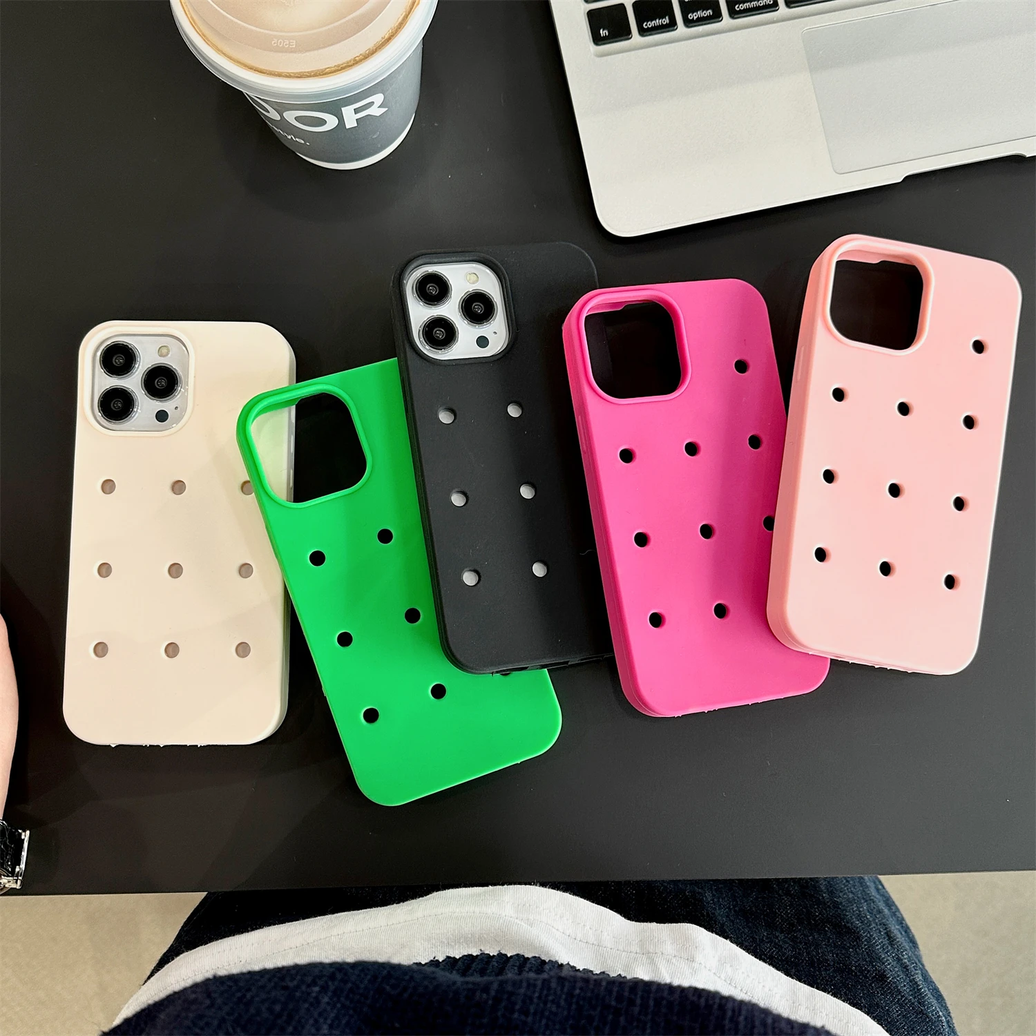 Crocs Charming Shockproof Silicone Phone Case Cover