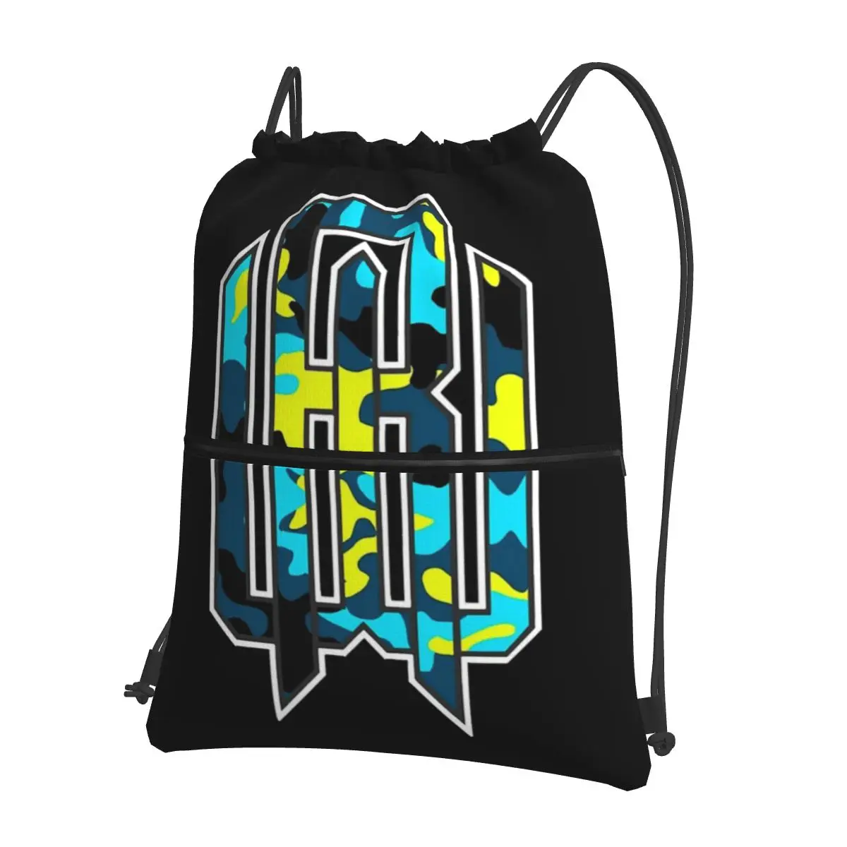 

Raymond Warner Glow Portable Backpacks Drawstring Bag Casual Drawstring Bundle Pocket Sundries Bags For School Students