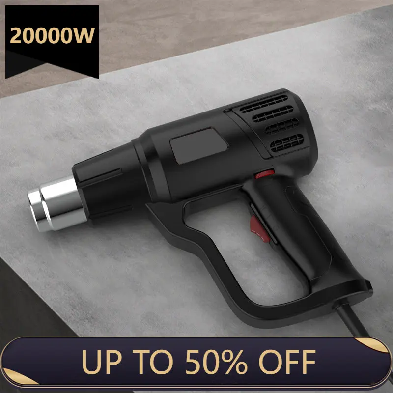 IndustrialHairDryerPlasticHotAirGun220V2000WTemperatureControlAutomotiveHeat