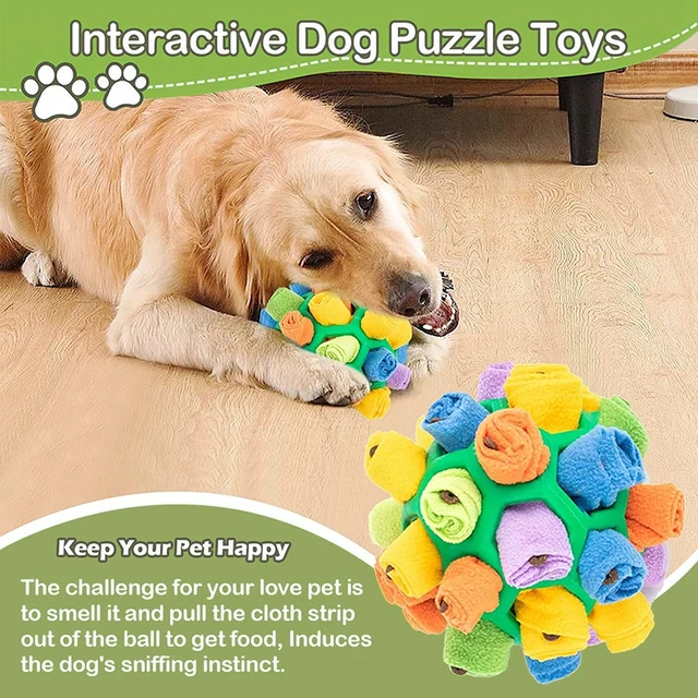 Pet Ladybird Toy Sniffing Dog Toys Interactive Dog Puzzle Toys, Nosework  Sniffing Pad Training Smell Natural Foraging Skills Dogs Treat Dispenser  Slow Feeder For Smart Small Medium Large Puppy 