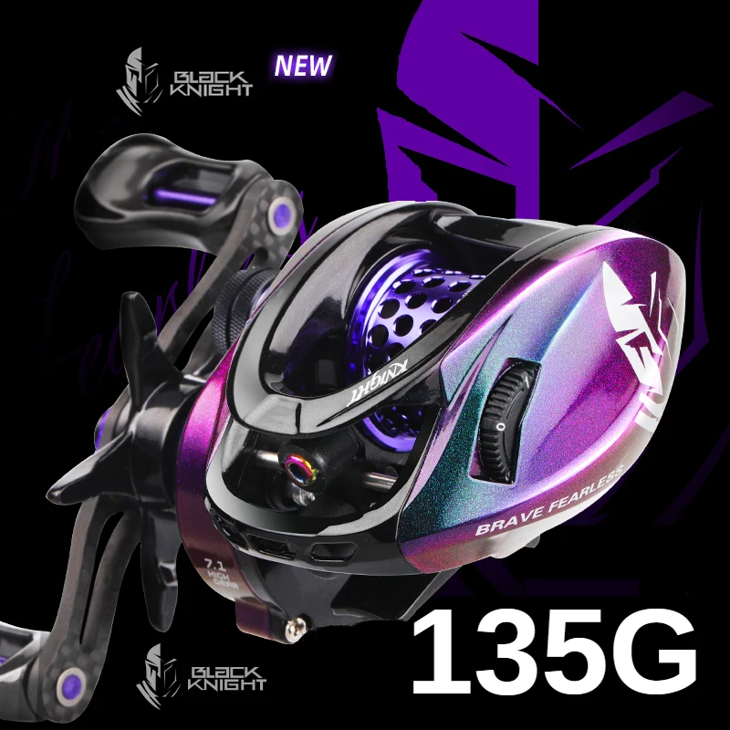 

YUEWIND New 135g BLACK KNIGHT2 6.9g Spool Ultralight BFS FINESSE Baitcasting Reel Baitcaster Fishing Coil For Shad Trout Reels