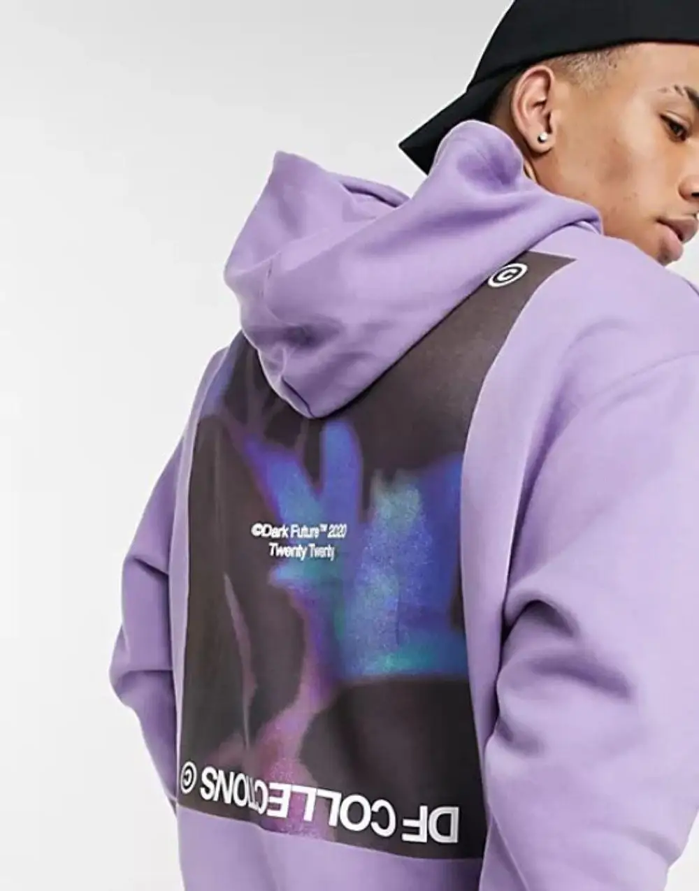 dark purple mens hoodie