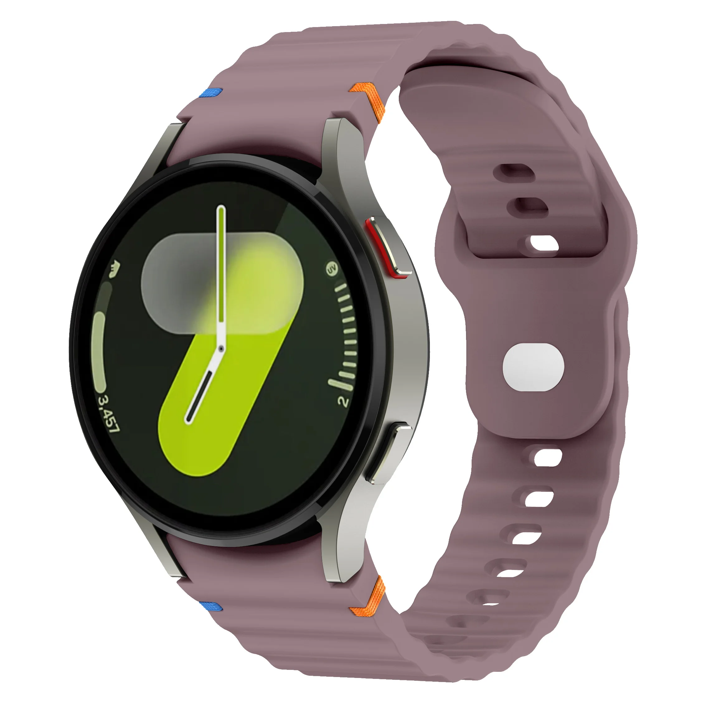 Seamless Silicone Bracelet for Galaxy Watches - Universal Fit