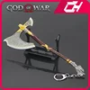 God of War Weapons The Leviathan Axe Kratos Weapon Keychain 18cm Game Peripheral Katana Metal Sword Keychain Gifts Toys Boys 1