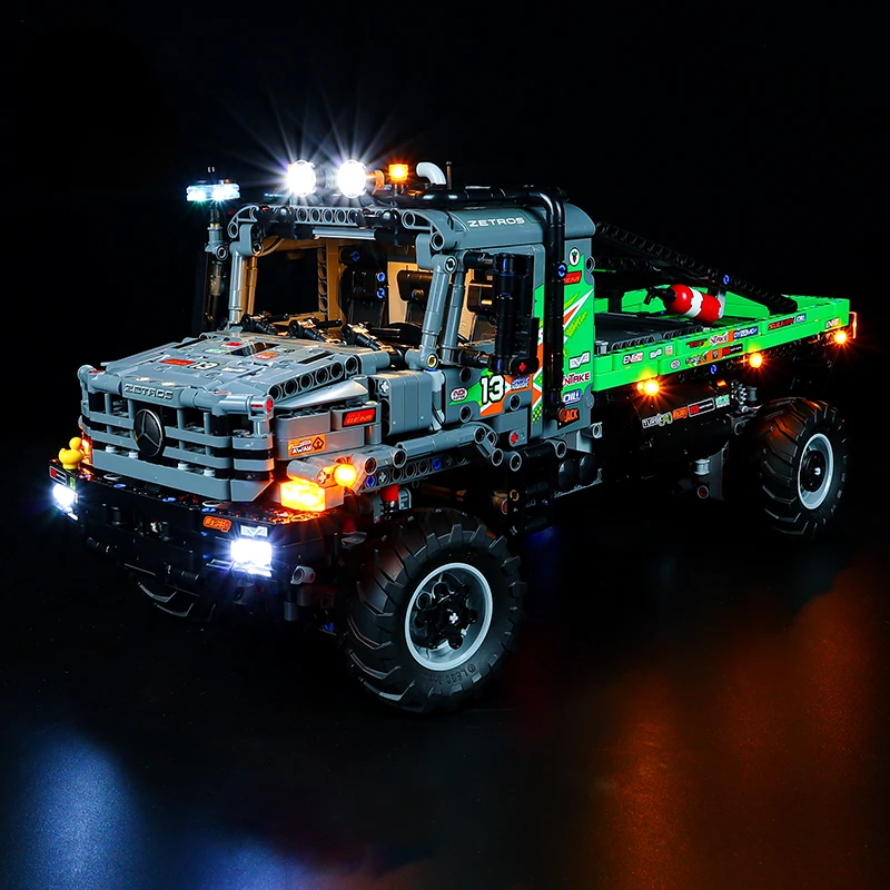 

LED Light Kit for 4x4 Zetros Trial Truck 42129 Building Blocks Set Lamp Lighting DIY Toys No Model