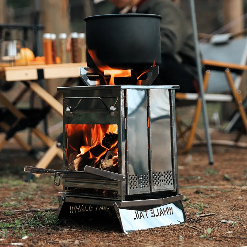 Portable Camping Wood Stove 1