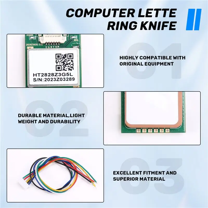 B04C-HT2828Z3G5L 듀얼 모드 내비게이션 모듈 내장 플래시 메모리는 정전 시 데이터를 저장할 수 있습니다.