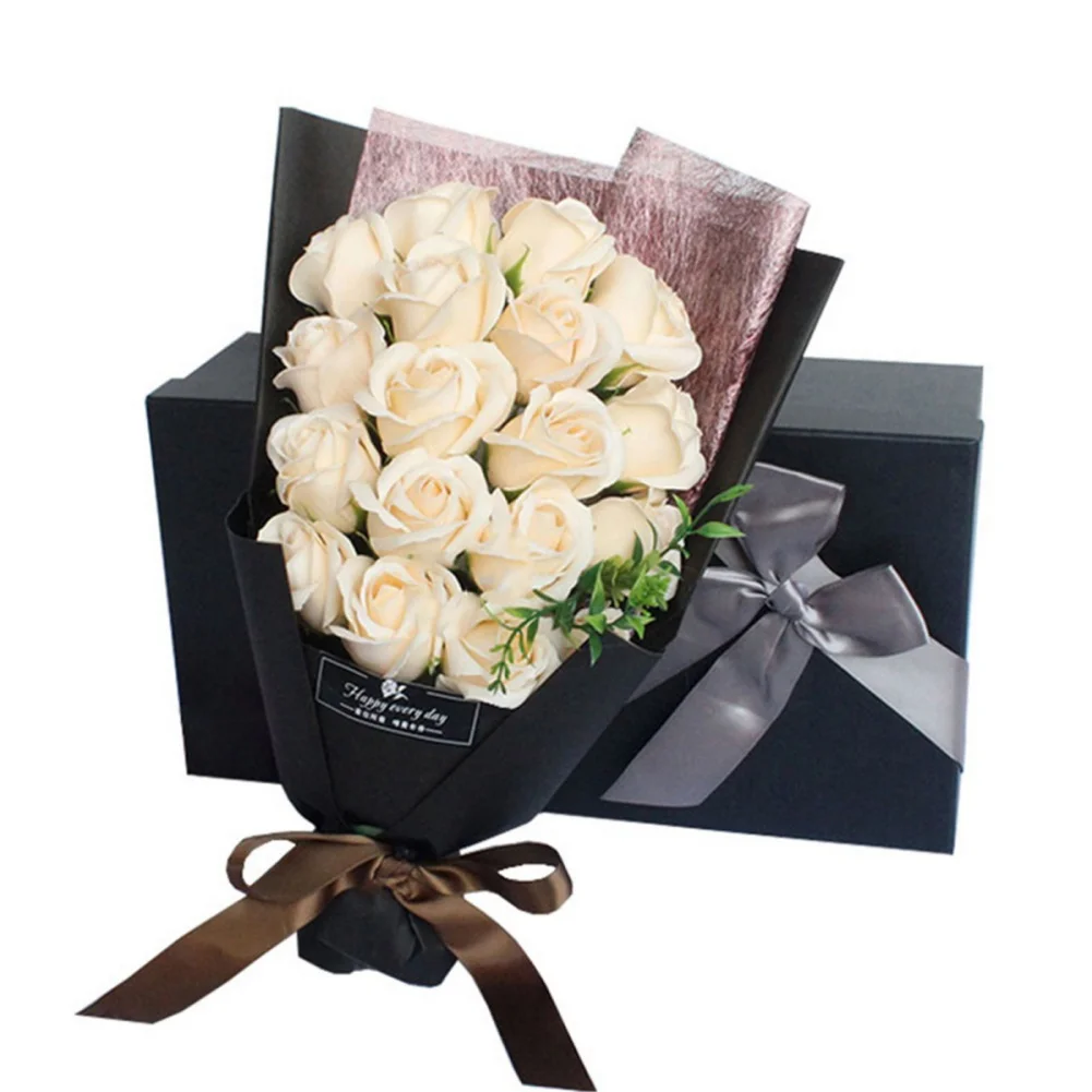 ELEGANT Soap Rose Bouquet 6