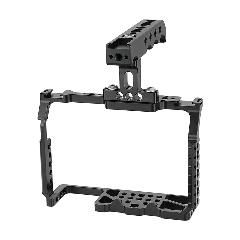 Szrig Camera Cage Kit Accessori Gabbia Lega Di Alluminio Con Video Rig Maniglia Superiore Per Panasonic Gh6
