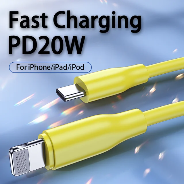 Usb C Lightning Charging Cable Apple Mfi  Certified Mfi Lightning C Usb - 20w  Usb C - Aliexpress