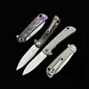 Space SK1502 Folding Knife VG10 Steel Titanium Handle Outdoor Camping Portable angling Knife tool EDC 6