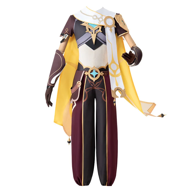 Genshin Impact Aether Traveler Outfit Cosplay Costume