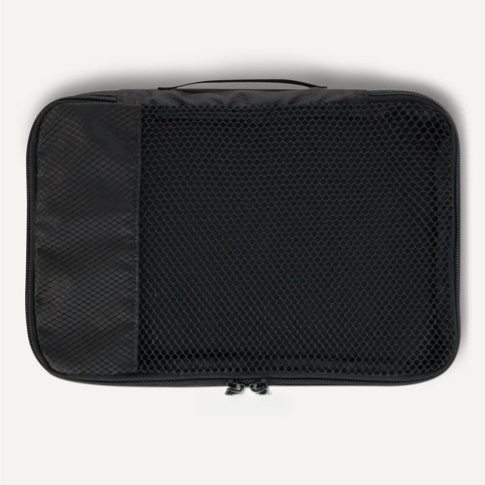 Compact Travel Packing Cubes Set: Lightweight Compression Storage and Organization Pouches