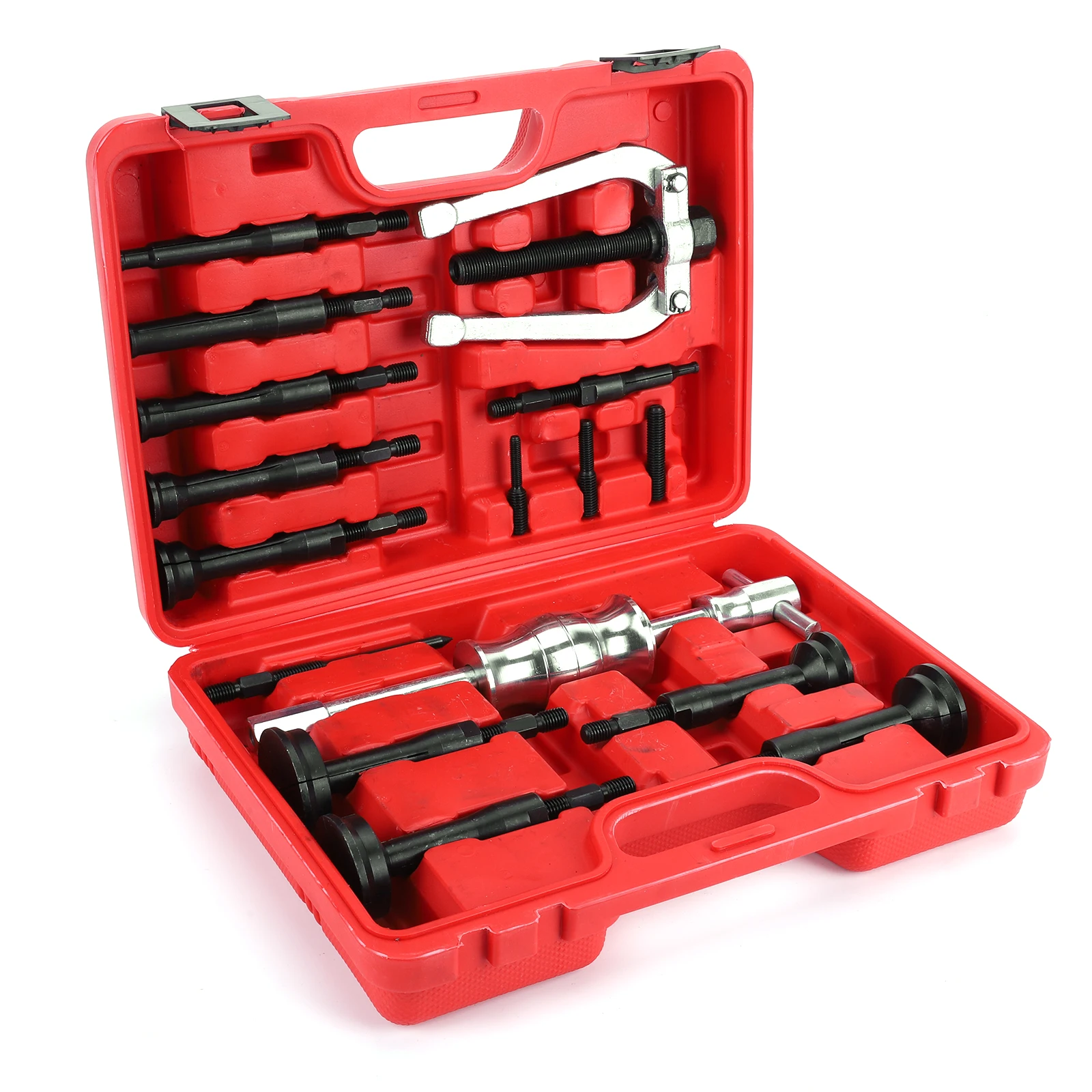 16PCS Blind Inner Bearing Puller with Case Blind Hole Pilot Bearing Internal Extractor Puller