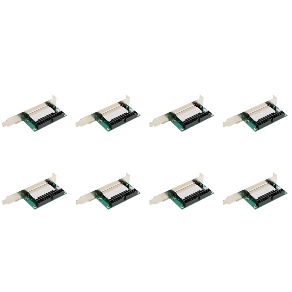 

8X 40-Pin Cf Compact Flash Card to 3.5 Ide Converter Adapter Pci Bracket Back Panel