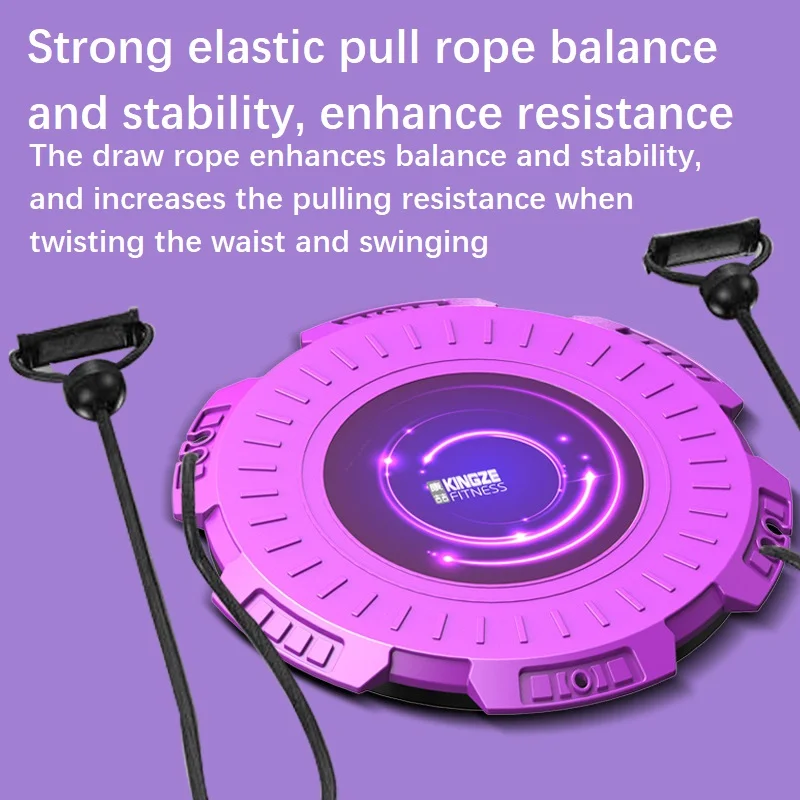 Yoga Balance Board Wobble Fitness Rotation Massage Stability Disc Round Plates Waist Twisting Exerciser