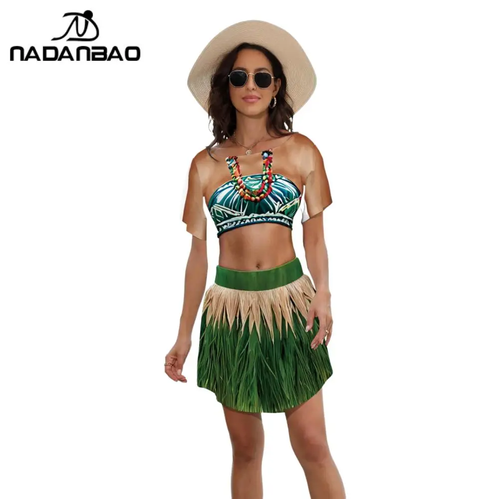 open lace back dress Maxi Halter Sundress Coverup in Tropical Splash Print – Subtle Luxury main image 1