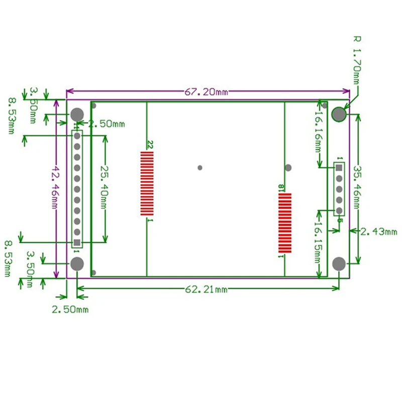 2.0 ġ TFT LCD ũ , 176X220 ÷ ũ ÷ SPI  Ʈ ÷ ȭ  4 IO ̹, 1 