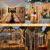 USB Remote Control 8-function Copper Curtain Light String LED Christmas Decoration Courtyard Bedroom Atmosphere Colorful Lights 5