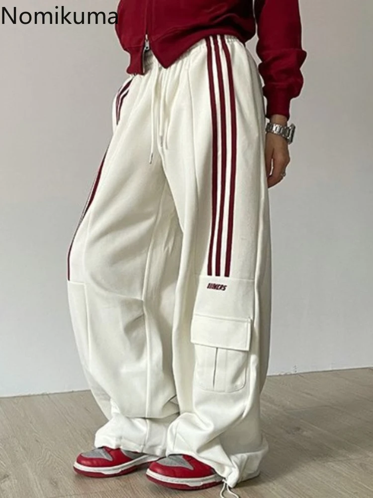 

Streetwear Sweatpants Fashion Joggers Korean Wide Leg Pants for Women Casual Thicked Pantalon Femme Vintage Y2k Trousers 27t010