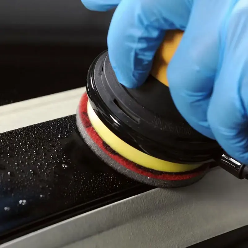 4 Pollici 100Mm Mirka Abralon Foam Backed Hook Loop Lucidatura Lucidatura Dischi Spugna Carta Vetrata Muslimfor Car Glass