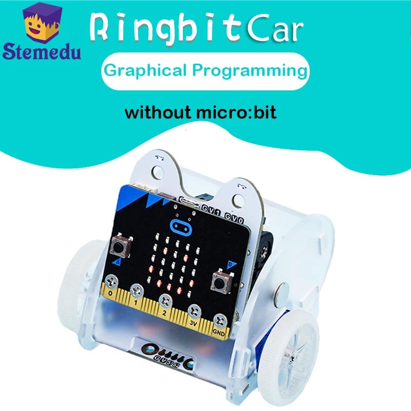 anello-bit-car-v2-per-micro-bit-senza-micro-bit-programmazione-grafica-auto-robotica-educativa-per-bambini-stem-mini-robot-kit