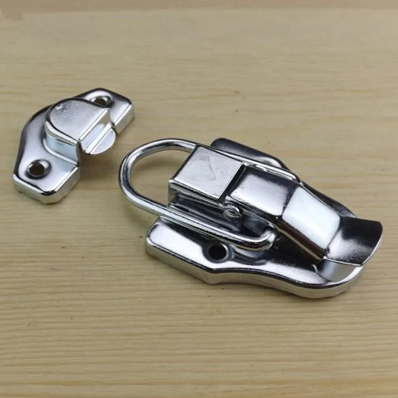 Practical Wooden Box Catch Clasp Hasp Latch Lock Jewelry Box Hinges Hasp Furniture Hardware Accessories Jewelry Tool Chest