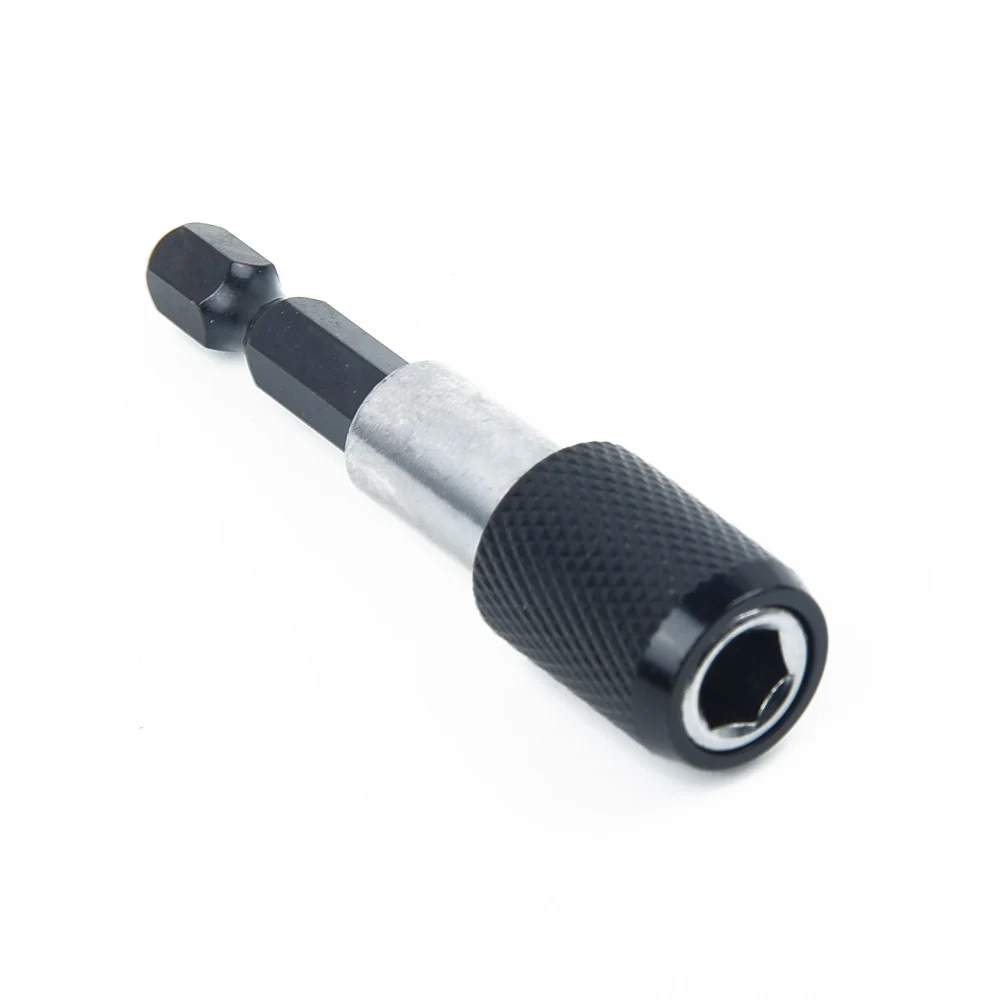 Magnetischer 1/4 Zoll 60 mm Schaft Schraubendreher-Bithalter Schnellspanner Bohrer Umwandlung Elektrischer Wechseladapter Konverter – Detail 7
