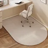 Swivel Chair Floor Mat Office Desk Rug Pulley Anti-scratch Wear-resistant Foot Mats Study Bedroom Soundproofing Carpet Tapis 러그 3
