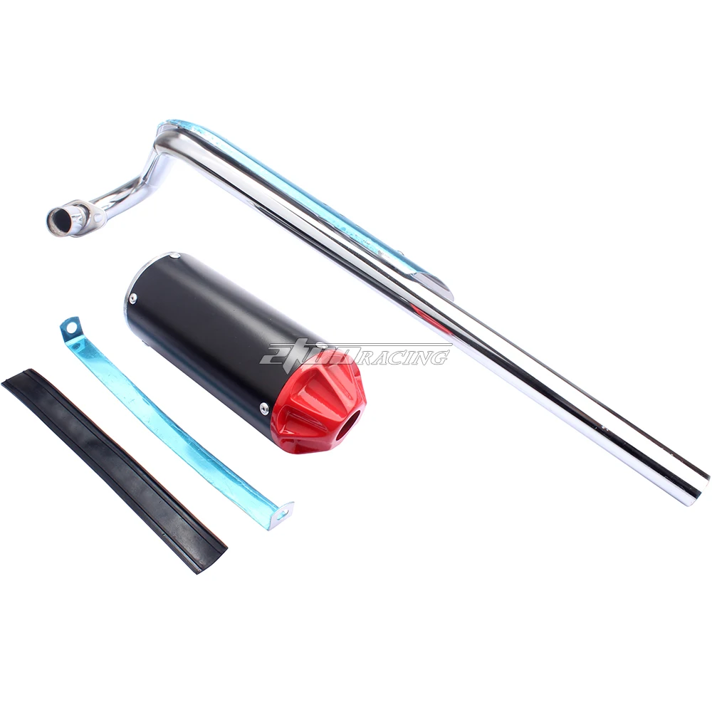 28mm Big Bore Exhaust System For CRF50/XR50 Pit Bikes 70cc-125cc - Complete Muffler & Header