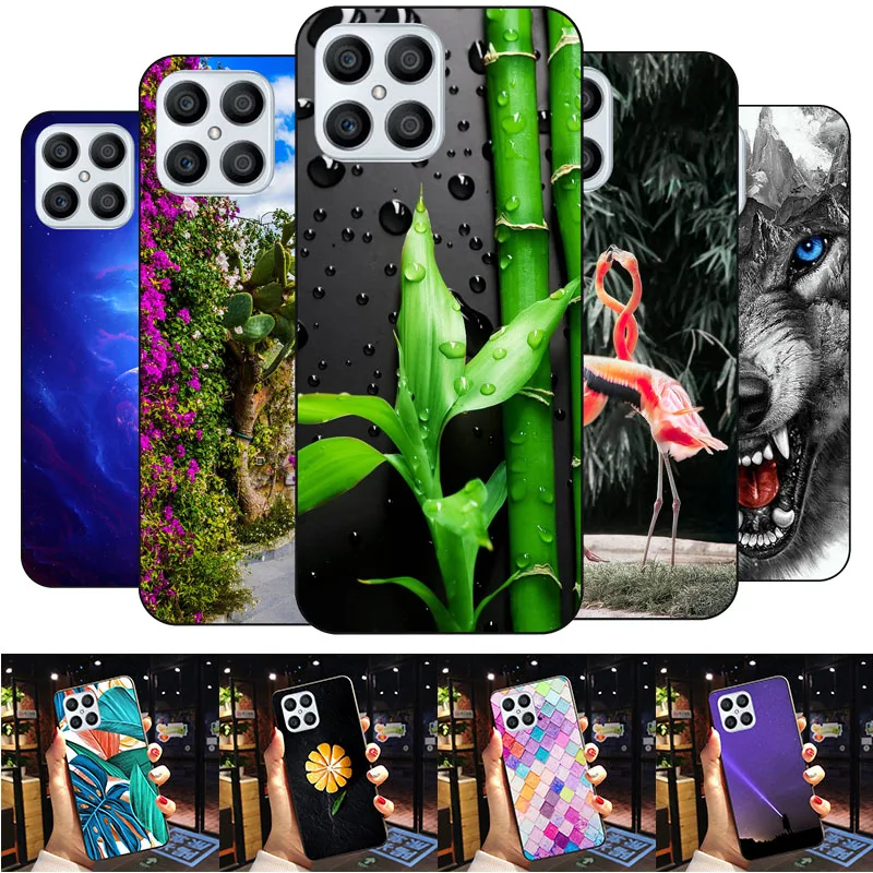 Custodia In Silicone Per Honor X8A Crt-Lx1 Crt-Lx2 Crt-Lx3 6.7 "Custodie Custodia Per Telefono Con Cover In Tpu Carino Per Honor X8A Cover Posteriore 