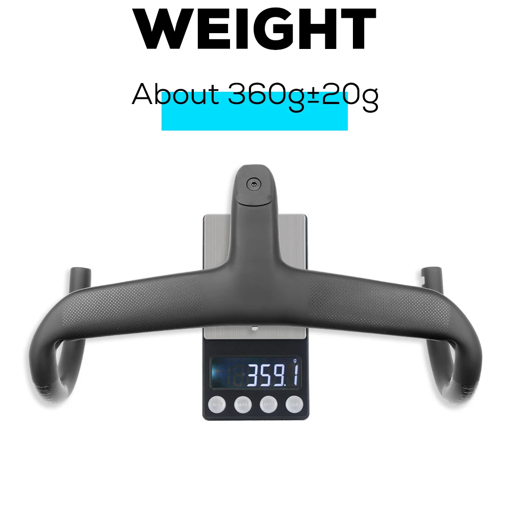 SL6 표준 라운드 프레임 전체 내부 케이블 도로 자전거 핸들 바 T1000 탄소 통합 조종석 OD1 탄소 핸들 바